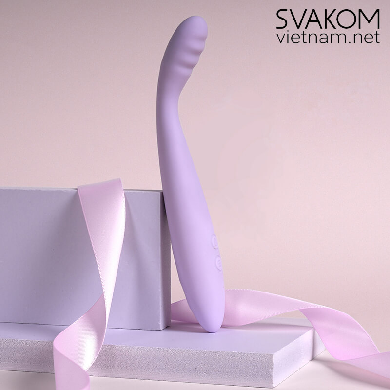 SVAKOM Cici 2 ngón tay rung điểm G điều khiển App kích thích cực đỉnh