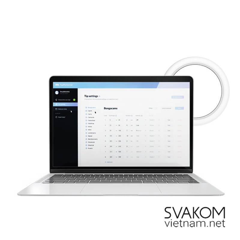 SVAKOM Sam Neo 2 Pro - Âm Đạo Giả Thủ Dâm Nam Tương Tác Qua Ứng Dụng Thông Minh