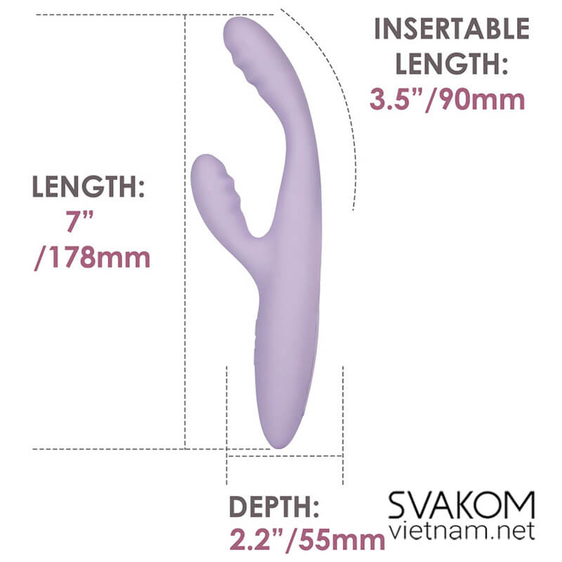 Máy rung SVAKOM Cici+ 2 có sưởi ấm điều khiển smartphone tiện lợi Máy rung SVAKOM Cici+ 2 có sưởi ấm điều khiển smartphone tiện lợi