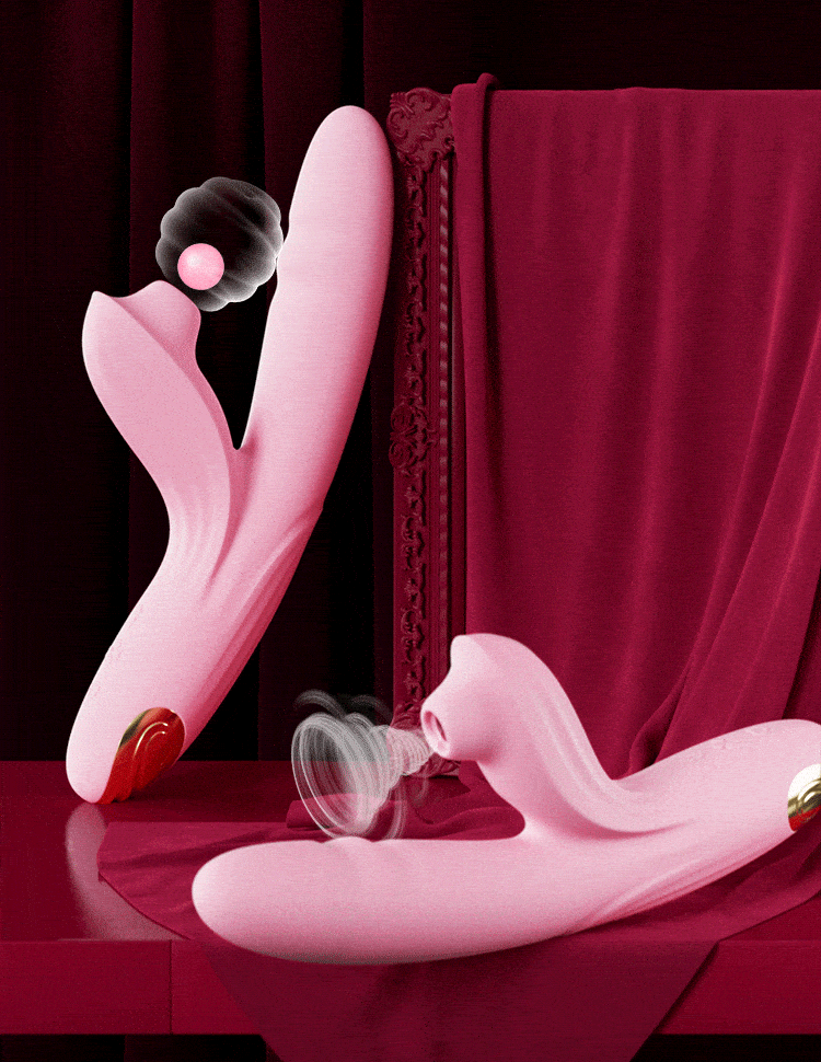 SVAKOM Frederica dương vật giả rung thụt bú hút cao cấp