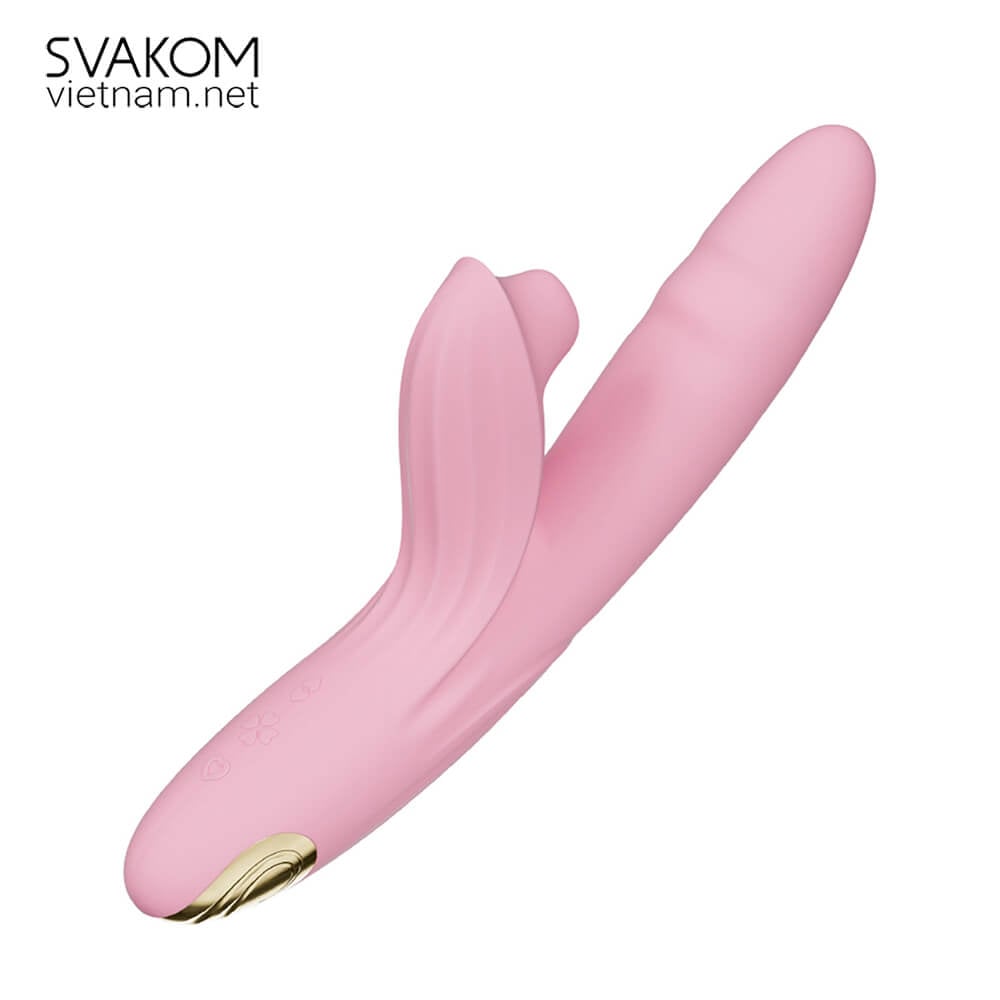 SVAKOM Frederica dương vật giả rung thụt bú hút cao cấp