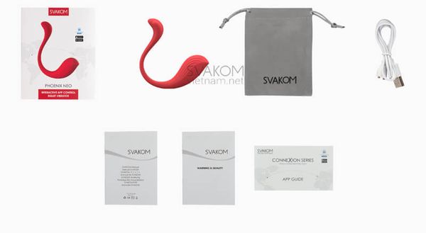 SVAKOM Phoenix Neo phượng hoàng cảm ứng điều khiển app thông minh dễ dùng