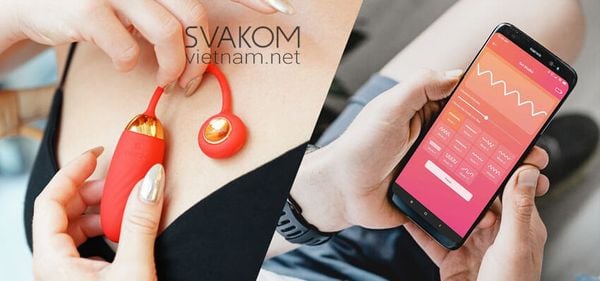 SVAKOM Ella Neo điều khiển qua app thông minh trứng rung kích thích