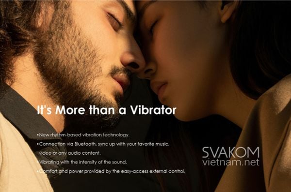 Trứng rung SVAKOM Muse điều khiển âm nhạc kích thích cực đỉnh