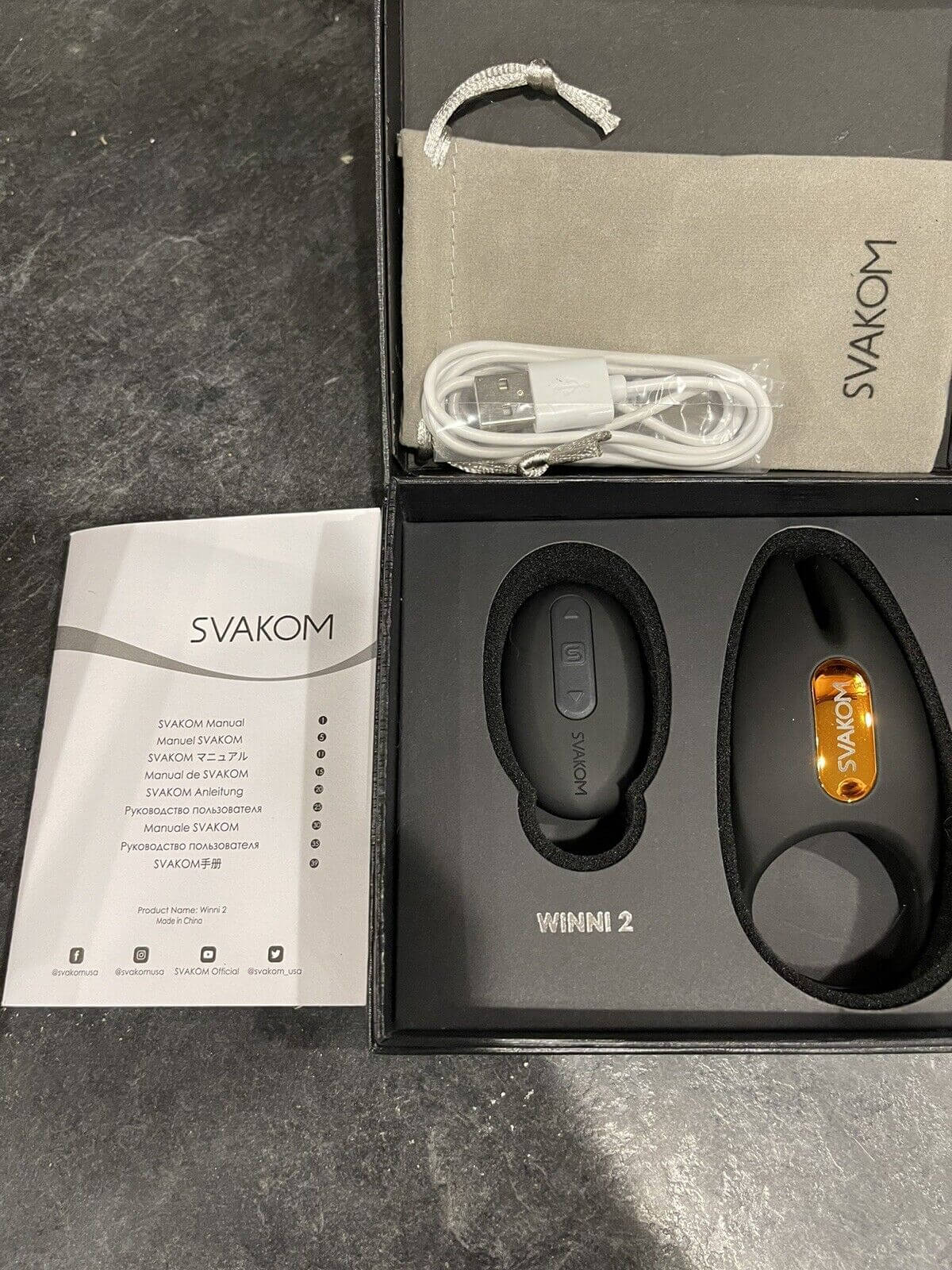 Vòng rung SVAKOM Winni 2 điều khiển qua App cao cấp đa trải nghiệm