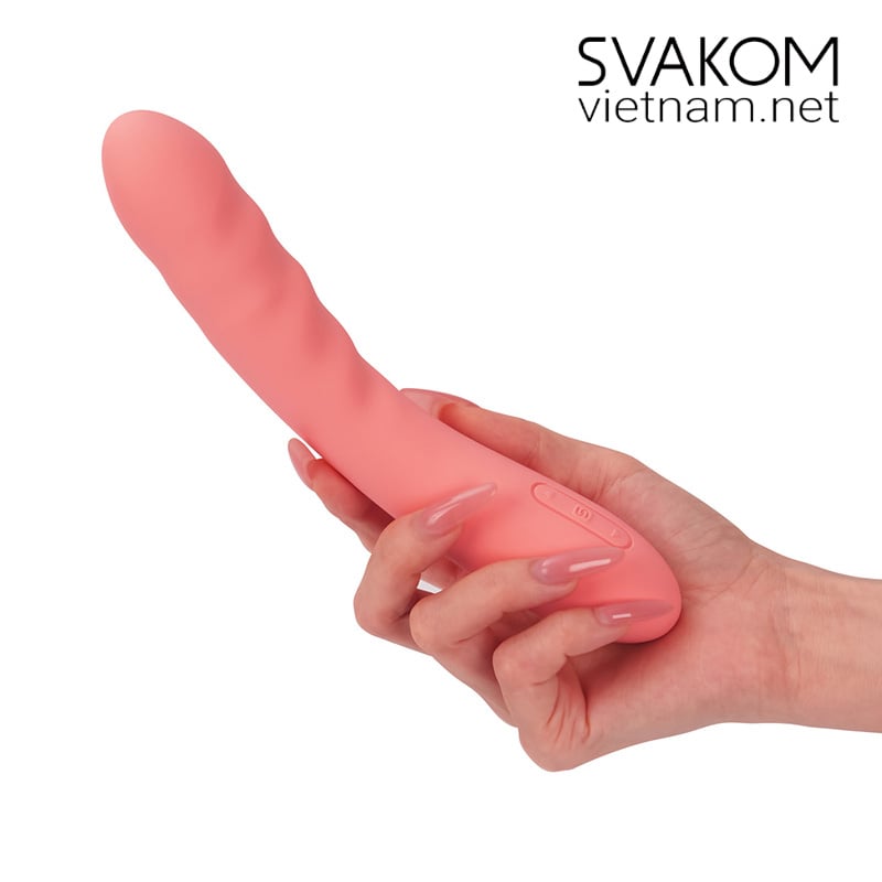 SVAKOM Ava Neo dương vật giả rung thụt tương tác từ xa cao cấp