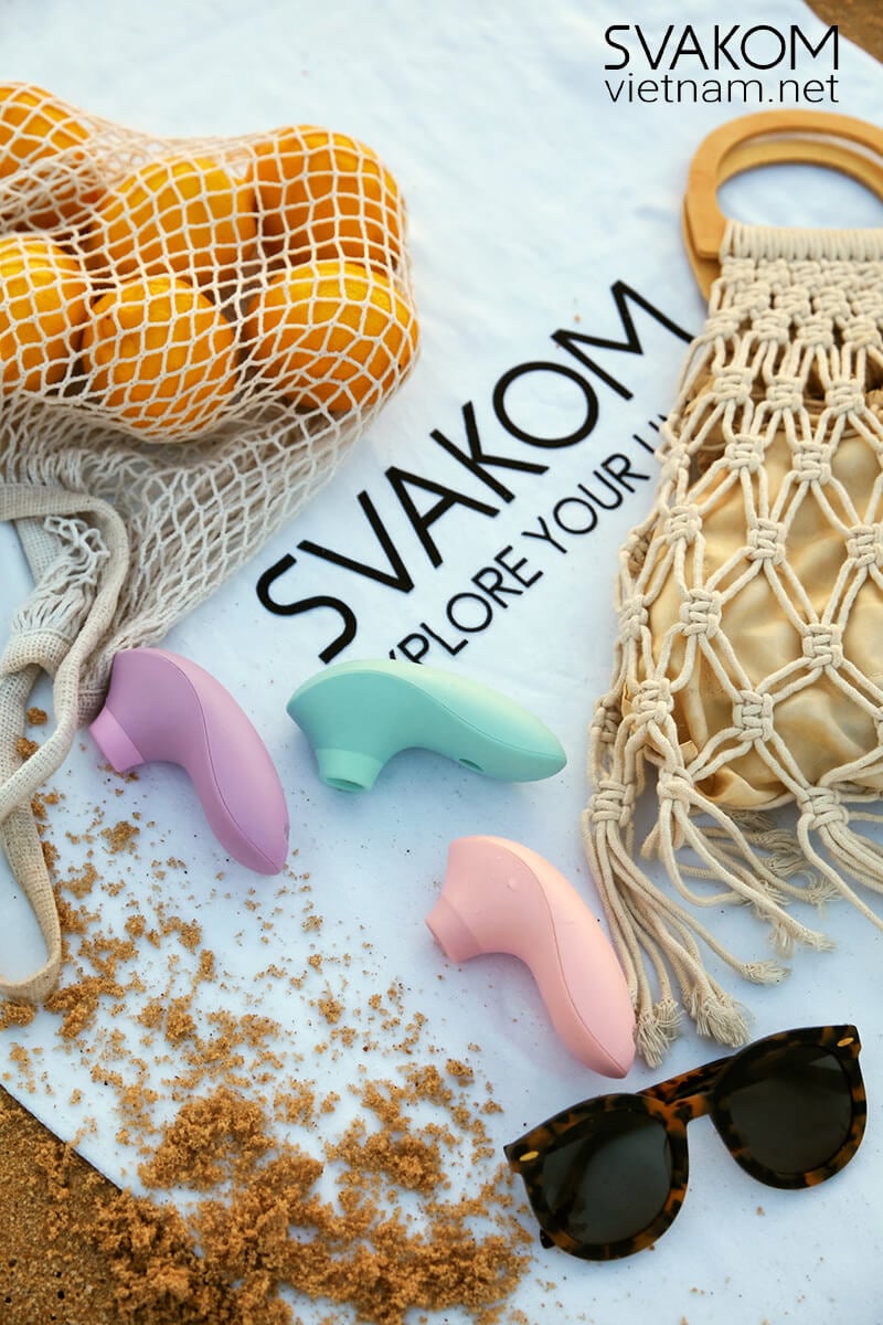 SVAKOM Pulse Lite Neo sextoy điều khiển qua app bú hút kích thích