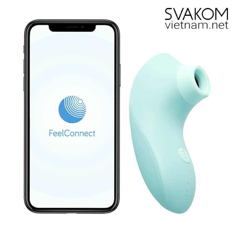 SVAKOM Pulse Lite Neo sextoy điều khiển app bú hút đồng bộ video