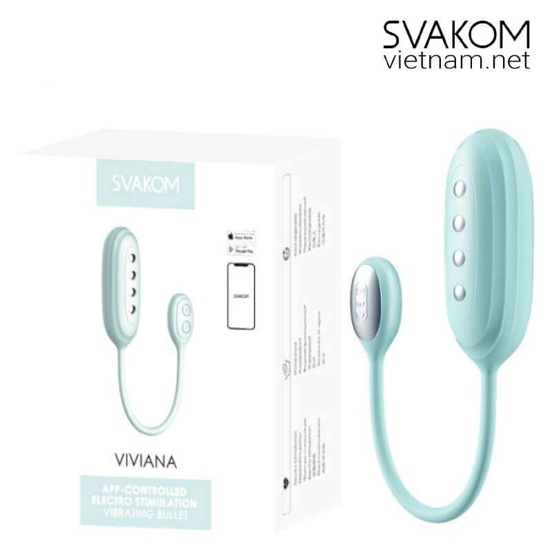 SVAKOM Viviana trứng rung EMS cực khoái mạnh mẽ dễ dùng