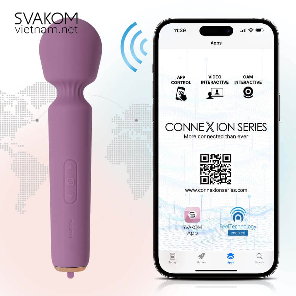 Chày rung Mini Emma Neo SVAKOM kích thích điểm G mạnh mẽ