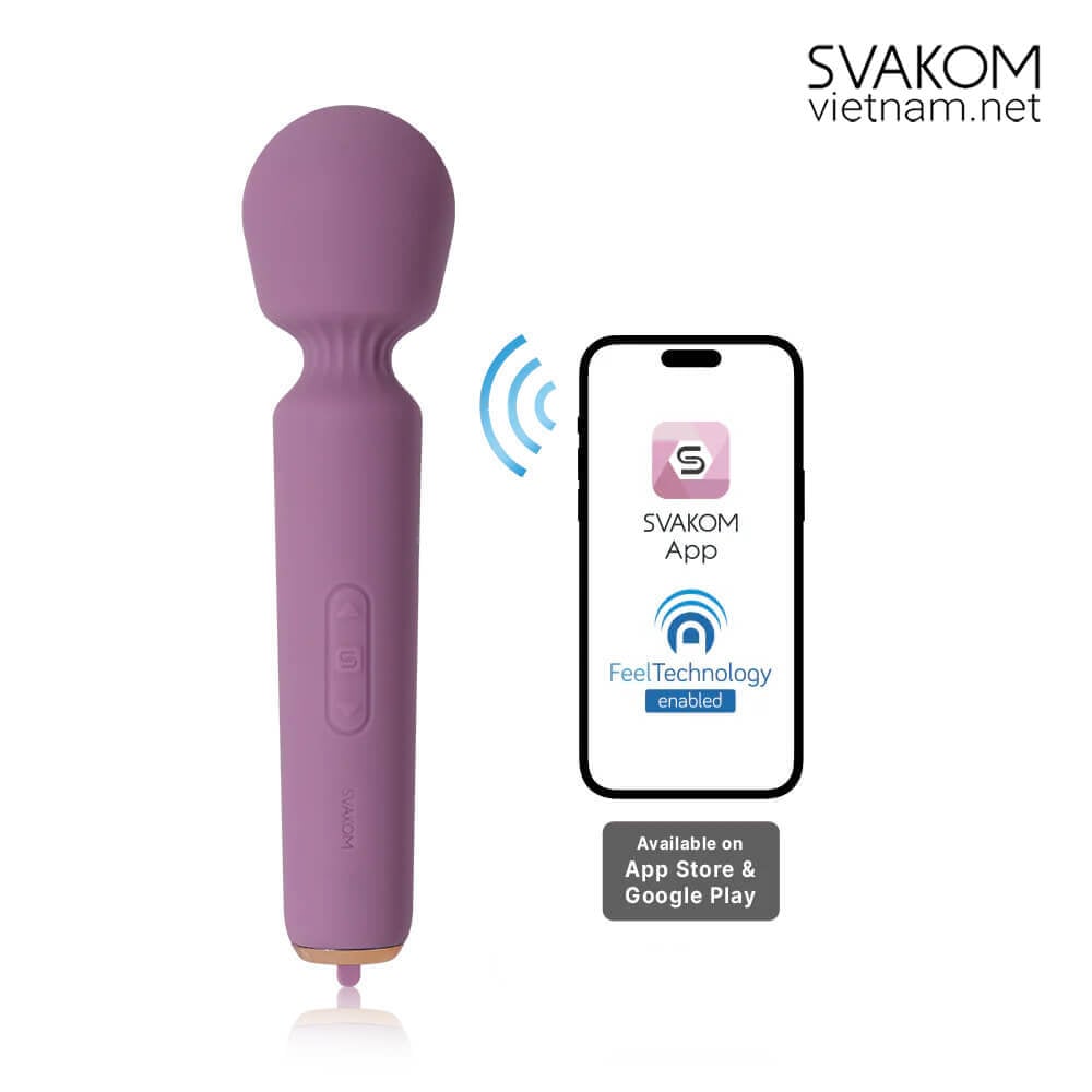 Chày rung Mini Emma Neo SVAKOM kích thích điểm G mạnh mẽ