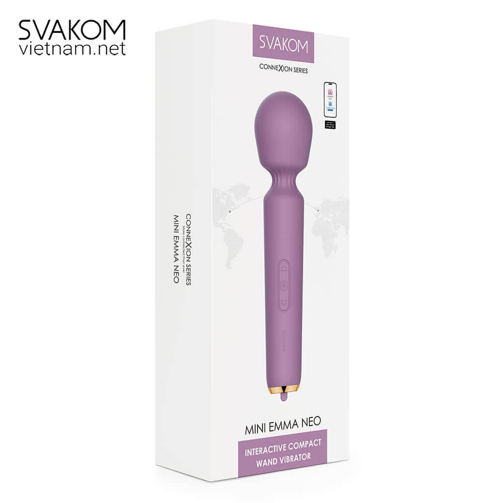 Chày rung Mini Emma Neo SVAKOM kích thích điểm G mạnh mẽ