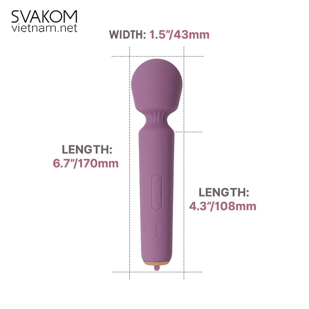 Chày rung Mini Emma Neo SVAKOM kích thích điểm G mạnh mẽ