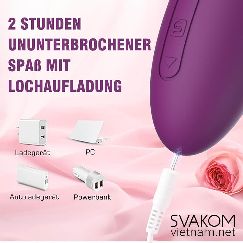 SVAKOM Amy 2 máy rung điểm G cao cấp khám phá khoái cảm đỉnh cao
