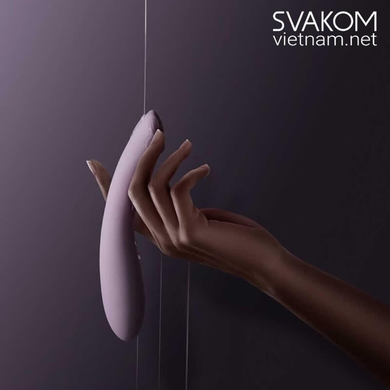 SVAKOM Amy 2 máy rung điểm G cong mềm mại thăng hoa