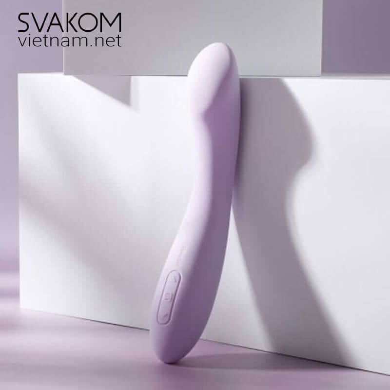 SVAKOM Amy 2 máy rung điểm G cong mềm mại thăng hoa
