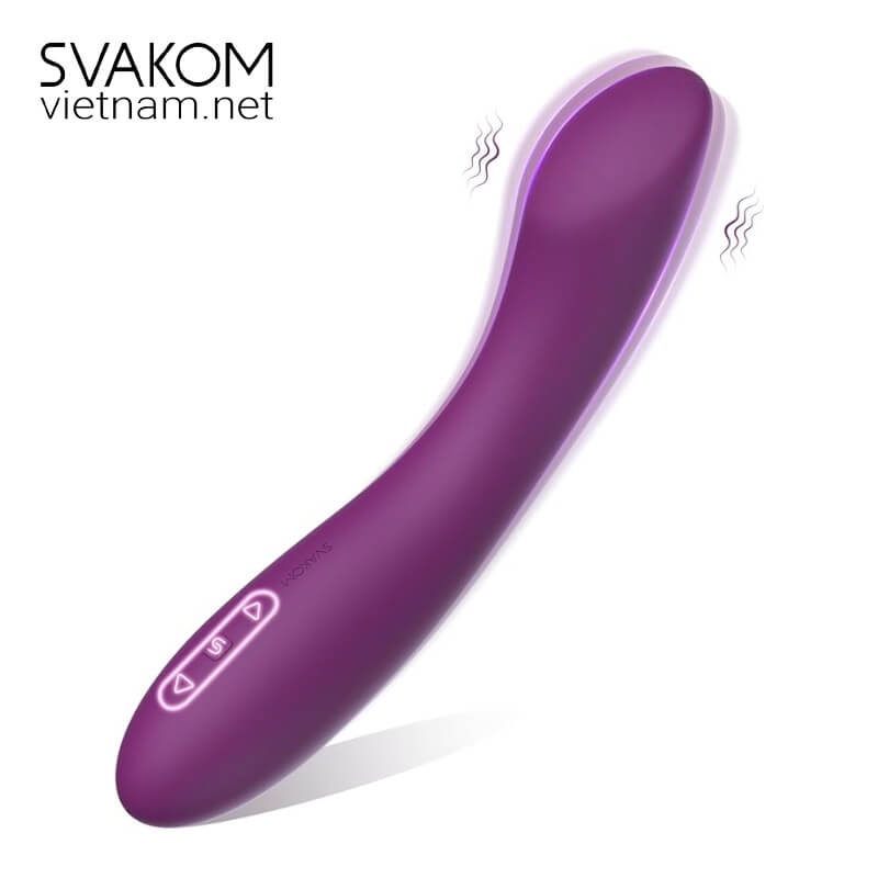 SVAKOM Amy 2 máy rung điểm G cong mềm mại thăng hoa