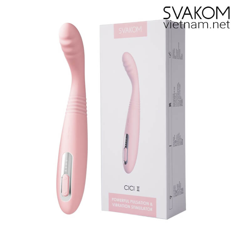 Ngón tay rung SVAKOM Cici II massage điểm G linh hoạt dễ dùng