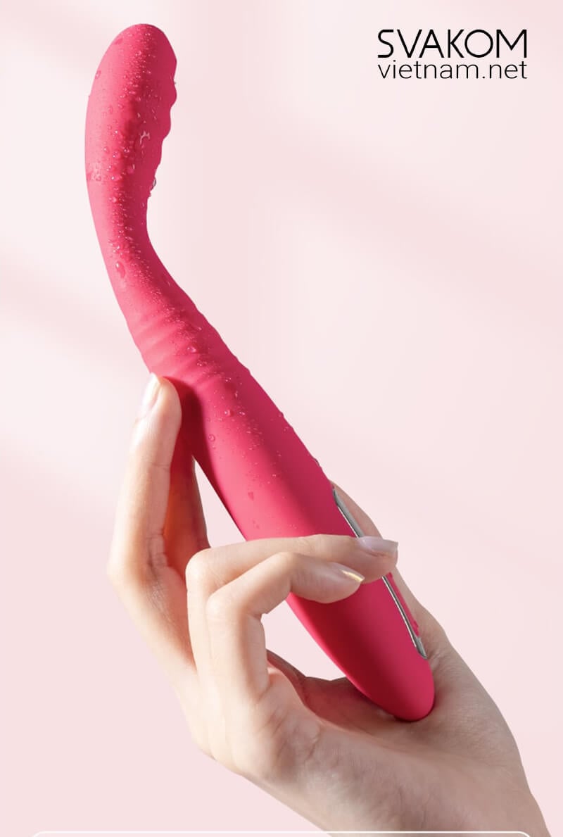 Ngón tay rung SVAKOM Cici II massage điểm G linh hoạt dễ dùng