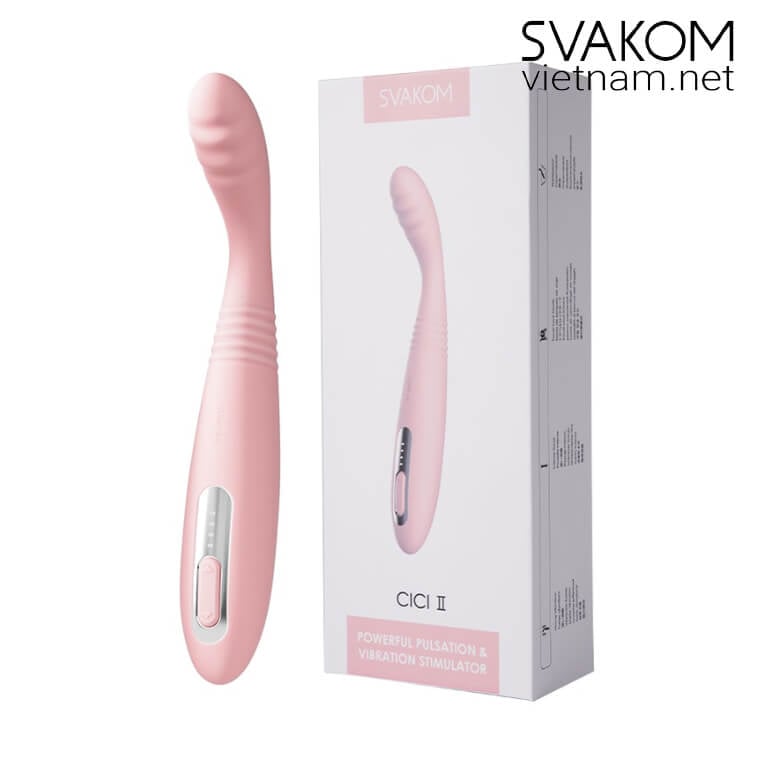 SVAKOM Cici II Ngón Tay Rung Thụt Kích Thích G Điểm Cực Đã