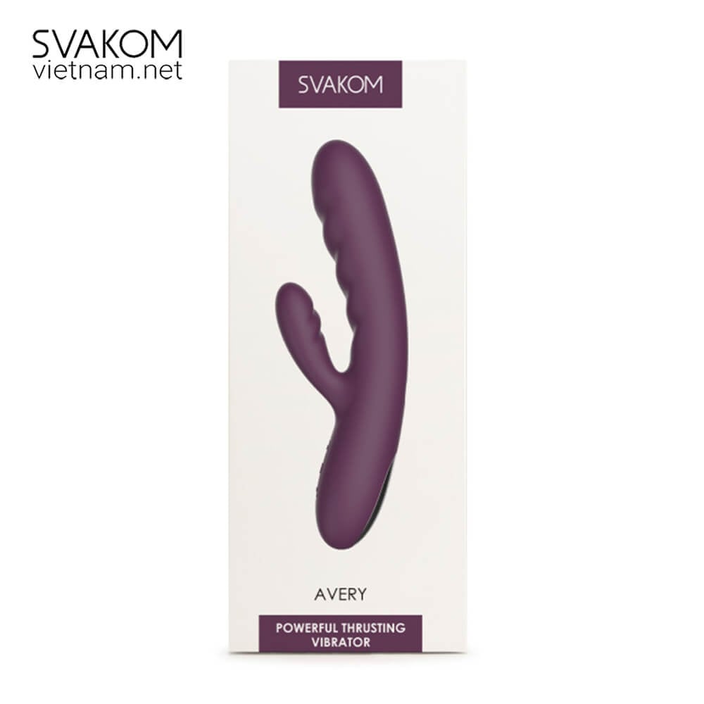 Dương vật giả rung thụt tự động SVAKOM Avery cực khoái mạnh