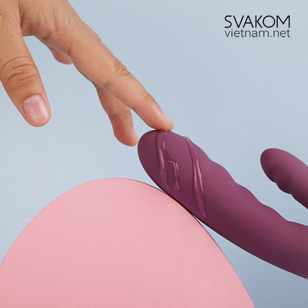 Dương vật giả rung thụt tự động SVAKOM Avery cao cấp sang trọng