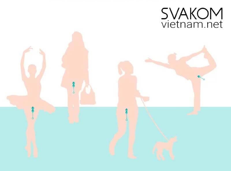 Bóng tập Kegel SVAKOM Nova Plus Se Khít Âm Đạo Tăng Cương Sức Khỏe