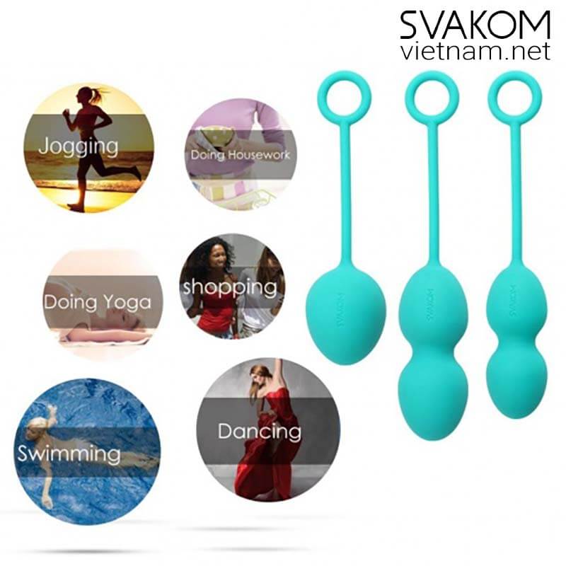 Bóng tập Kegel SVAKOM Nova Plus Se Khít Âm Đạo Tăng Cương Sức Khỏe