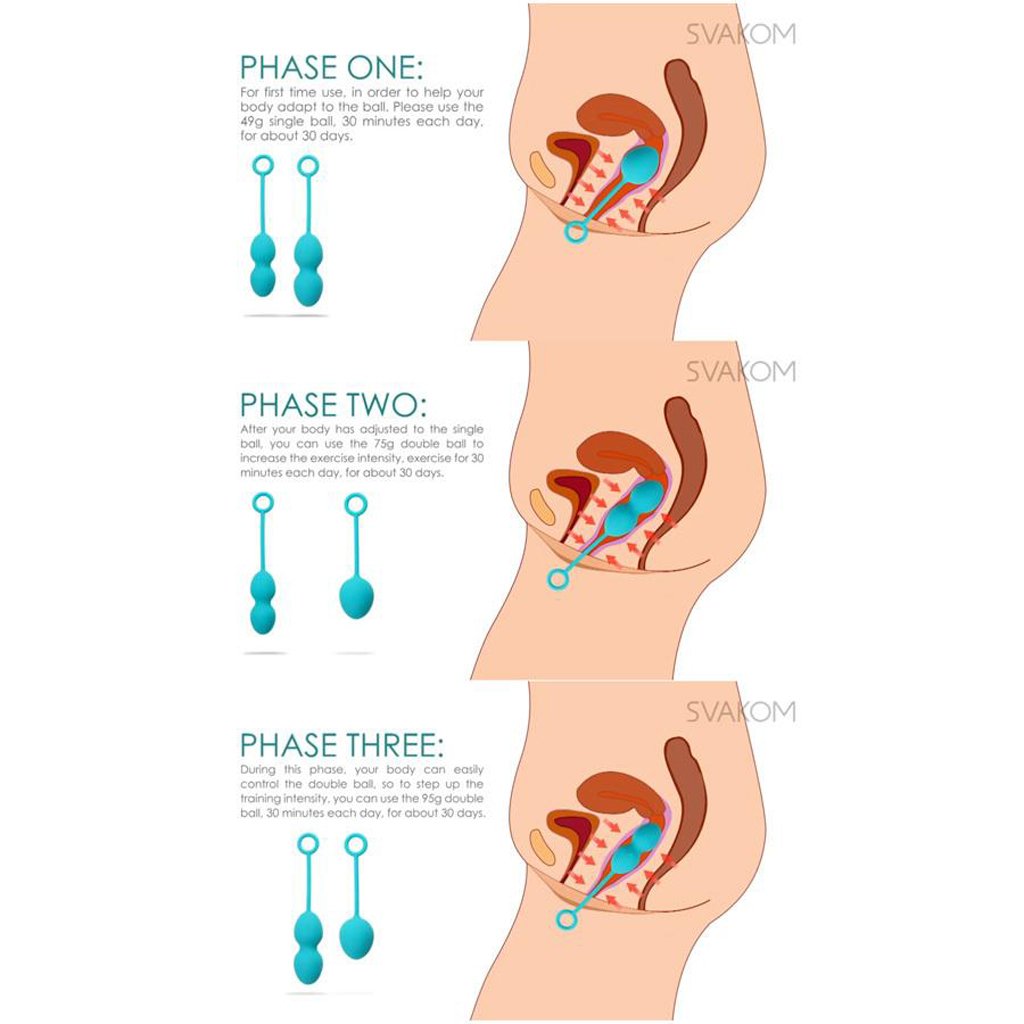 SVAKOM Nova bóng Kegel se khít âm đạo tăng ham muốn nữ