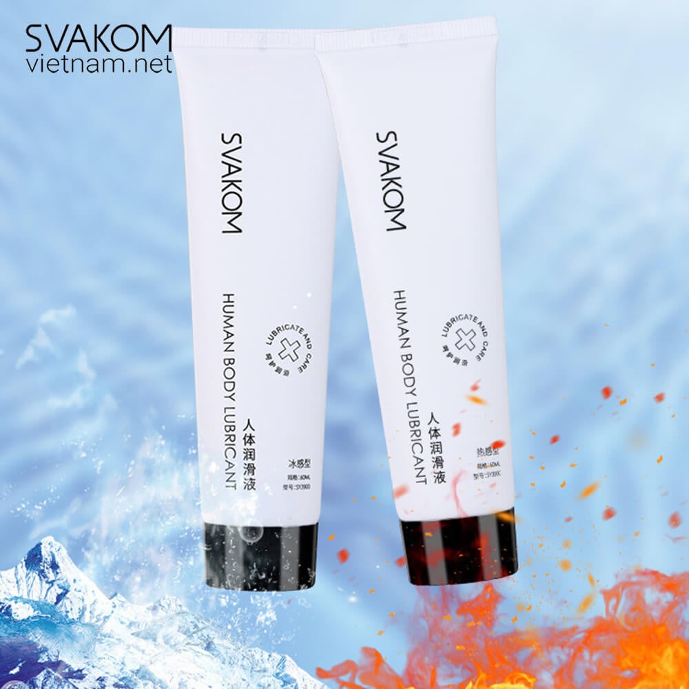 Gel bôi trơn nước SVAKOM Human Lubricant 60ml nóng ấm mát lạnh