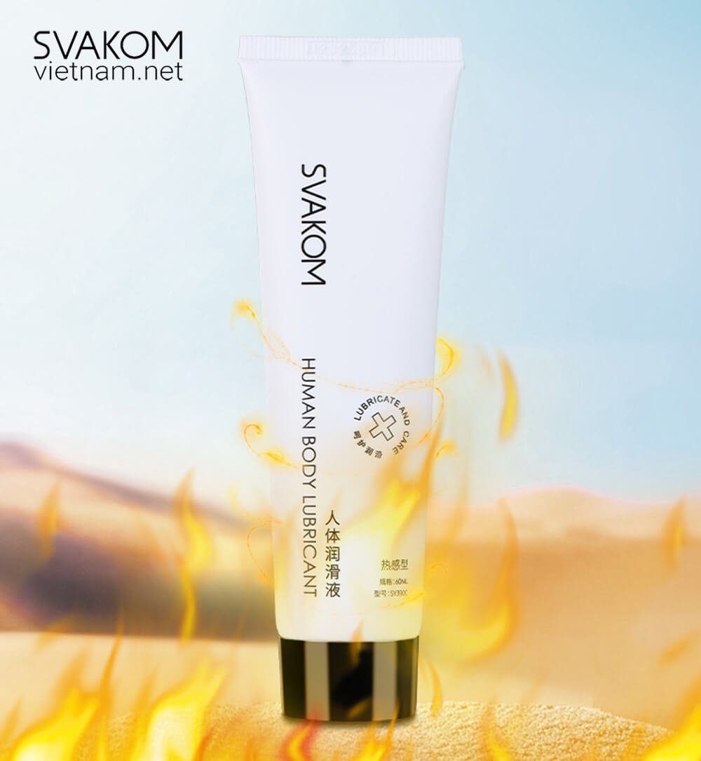 Gel bôi trơn nước SVAKOM Human Lubricant 60ml nóng ấm mát lạnh