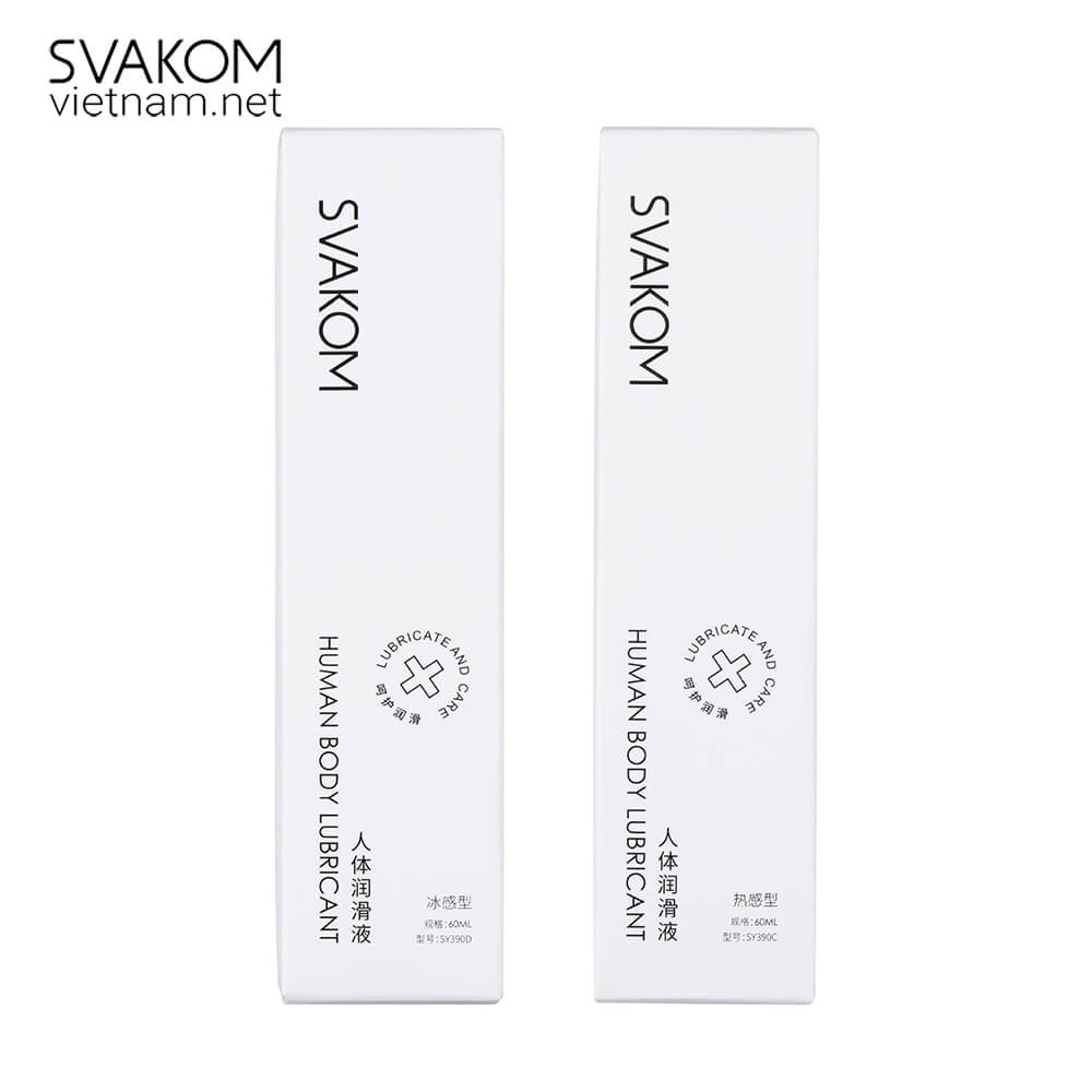 Gel bôi trơn nước SVAKOM Human Lubricant 60ml nóng ấm mát lạnh