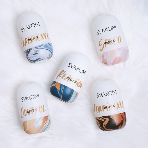 Trứng thủ dâm nam SVAKOM Hedy X 5 mẫu kích thích mạnh mẽ Trứng thủ dâm nam SVAKOM Hedy X 5 mẫu kích thích mạnh mẽ