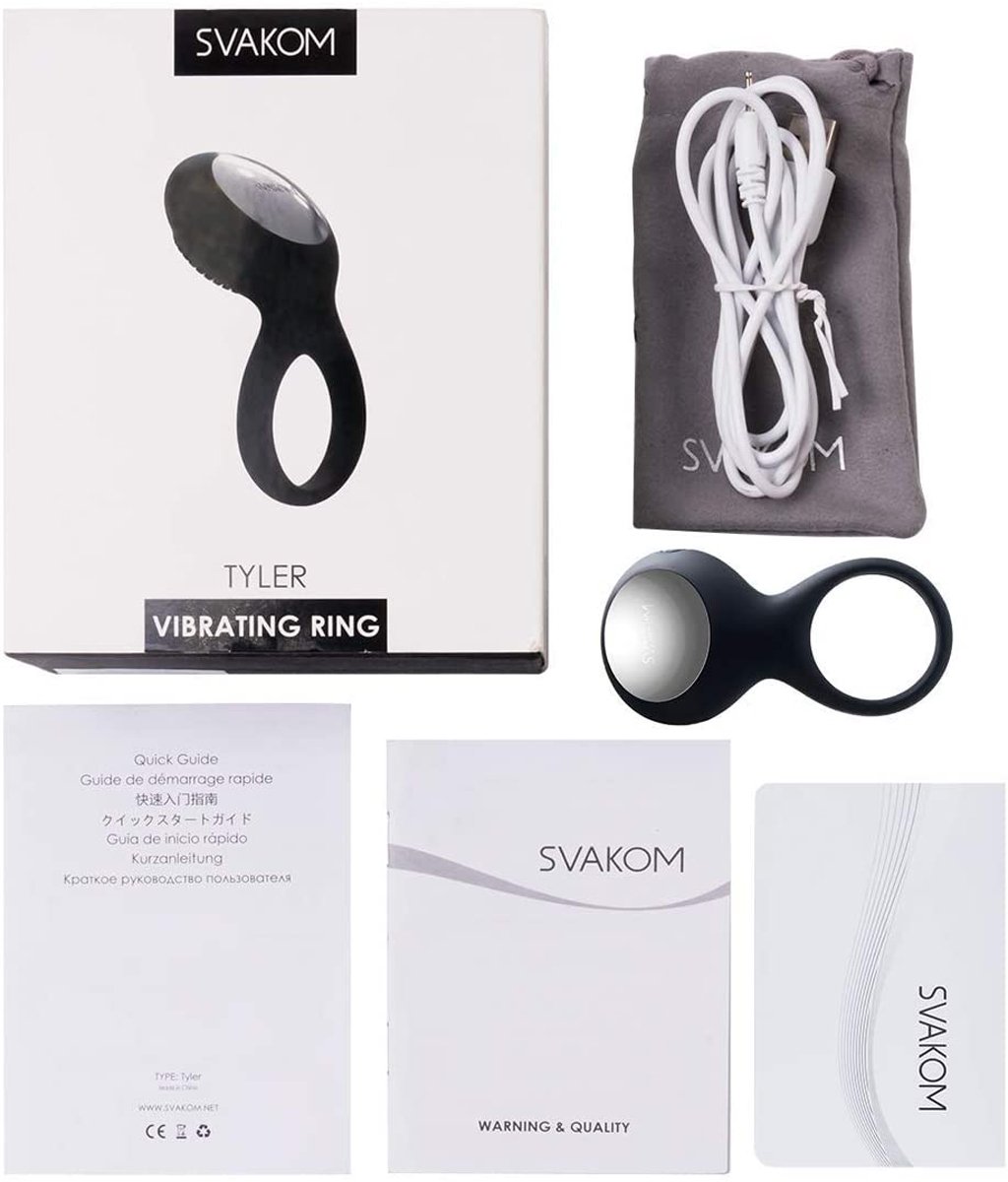 SVAKOM Tyler vòng đeo dương vật giúp tăng cực khoái đôi lứa