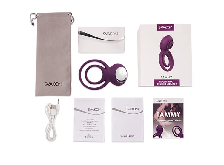 Vòng đeo dương vật SVAKOM Tammy cao cấp tăng khoái cảm cặp đôi