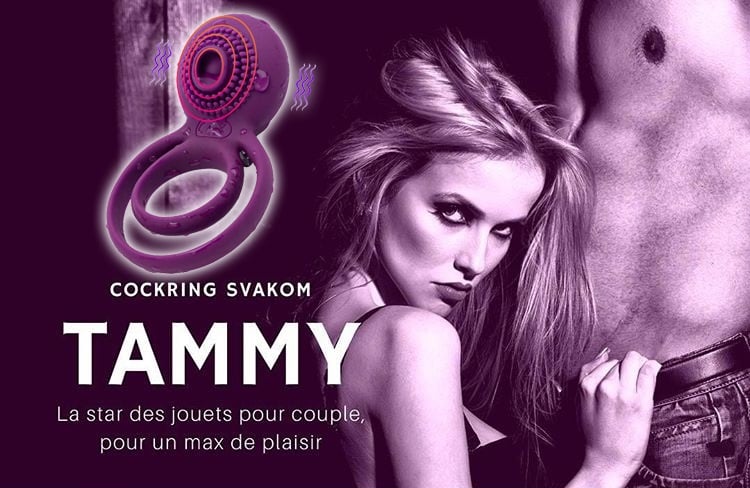 Vòng đeo dương vật SVAKOM Tammy cao cấp tăng khoái cảm cặp đôi