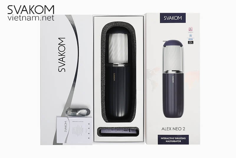 Âm đạo giả máy thủ dâm cho nam SVAKOM Alex Neo 2