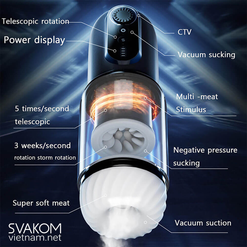 Âm đạo giả SVAKOM Godwin
