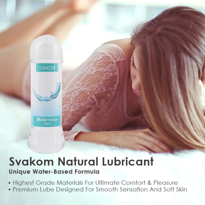 Gel bôi trơn SVAKOM Natural Lubricant 300ml gốc nước mịn mượt