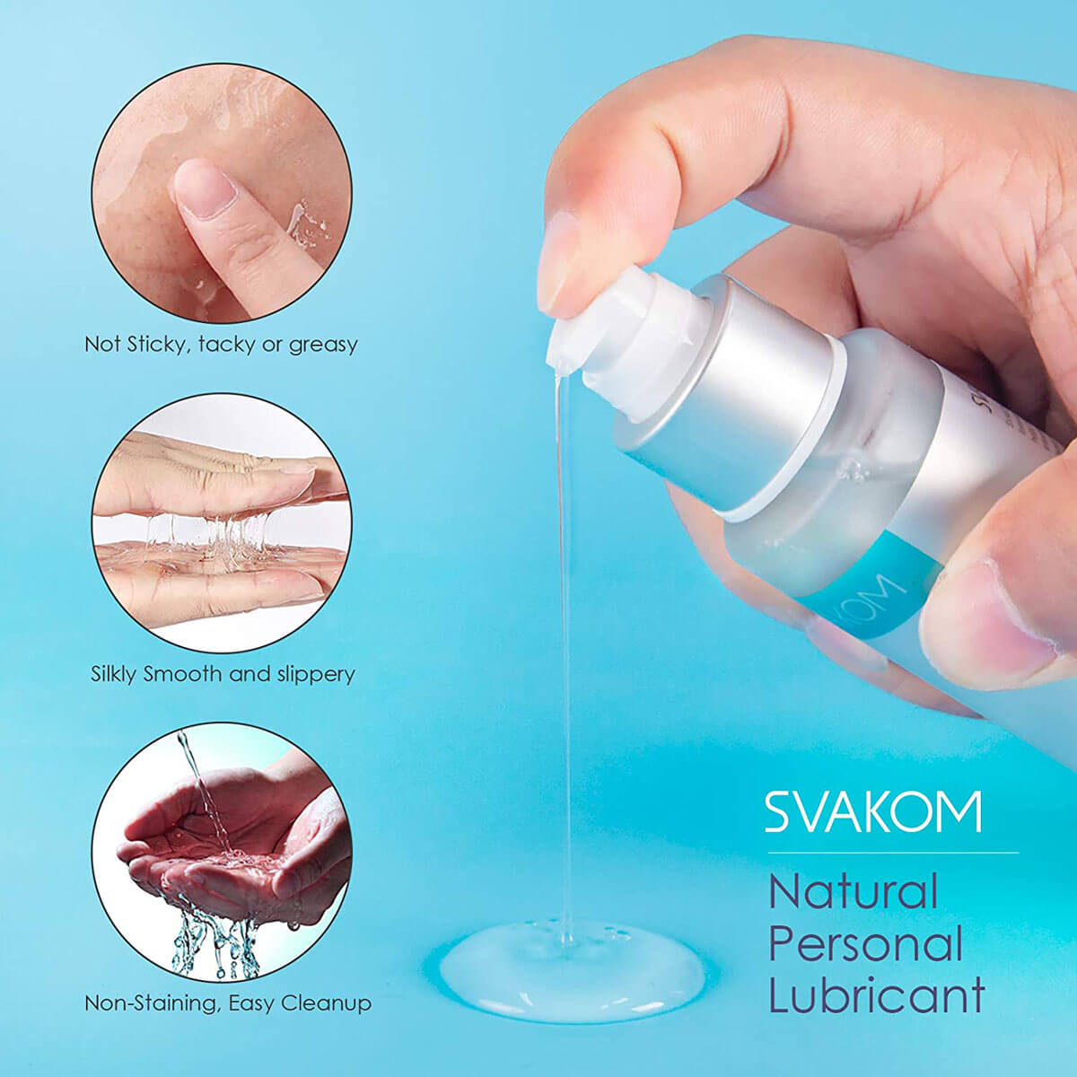 Gel bôi trơn SVAKOM Lubricant gốc nước tự nhiên an toàn lành tính