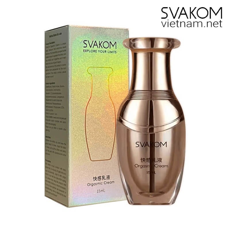 SVAKOM Orgasmic Cream kem tăng khoái cảm tình dục cho phụ nữ