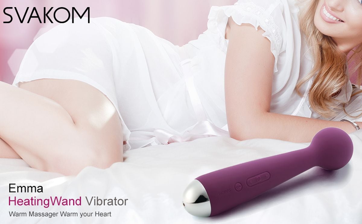 SVAKOM Emma G Spot Massage Rung Sưởi Ấm Kích Thích Mua Ngay