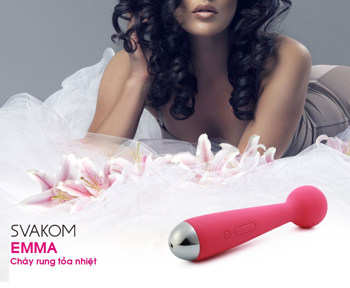 SVAKOM Emma G Spot Massage Rung Sưởi Ấm Kích Thích Mua Ngay