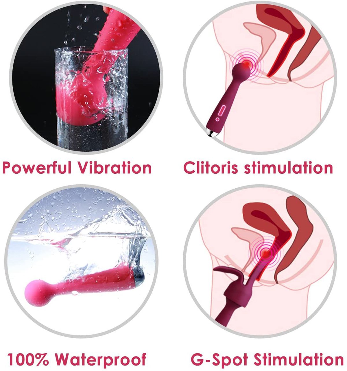 SVAKOM Emma Chày Rung Massage Điểm G Sưởi Ấm Cảm Giác Thật