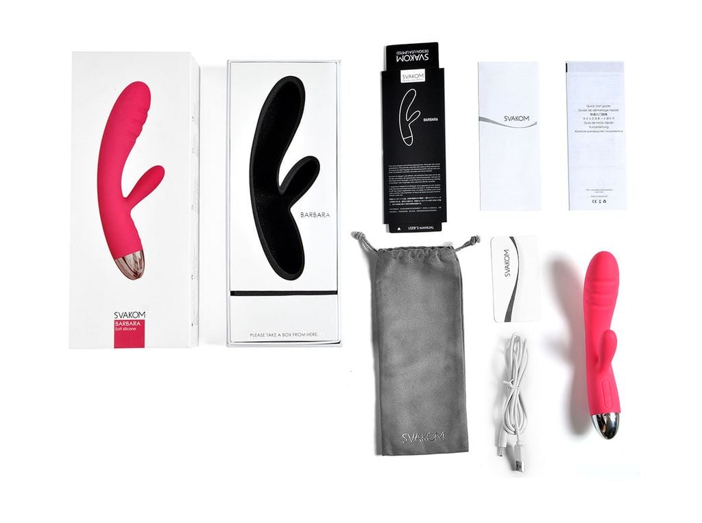 SVAKOM Barbara máy rung 2 nhánh kích thích điểm G âm vật
