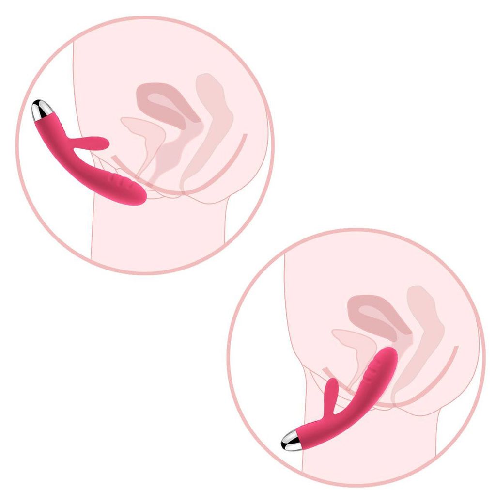 SVAKOM Barbara máy rung 2 nhánh kích thích điểm G âm vật