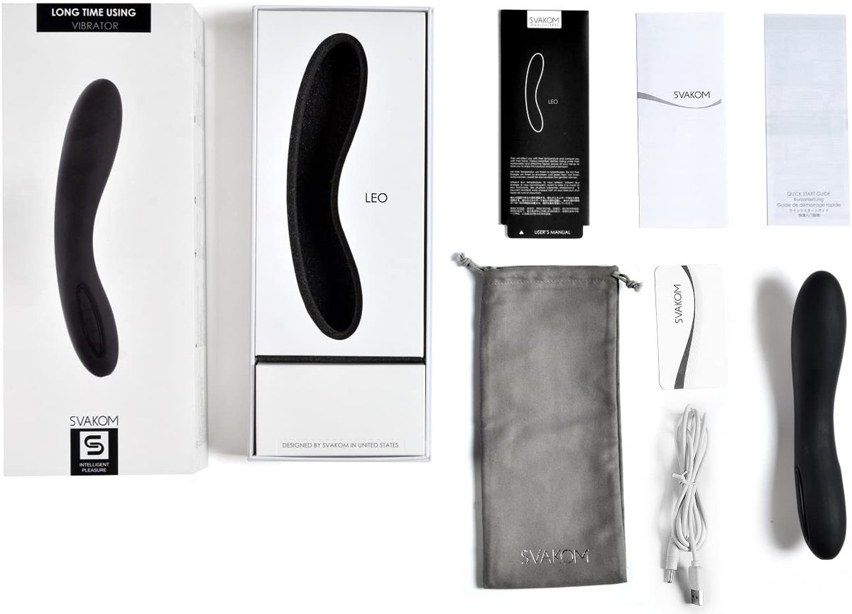 SVAKOM Leo dương vật giả rung kích thước lớn chất lượng cao, thỏa mãn phái nữ