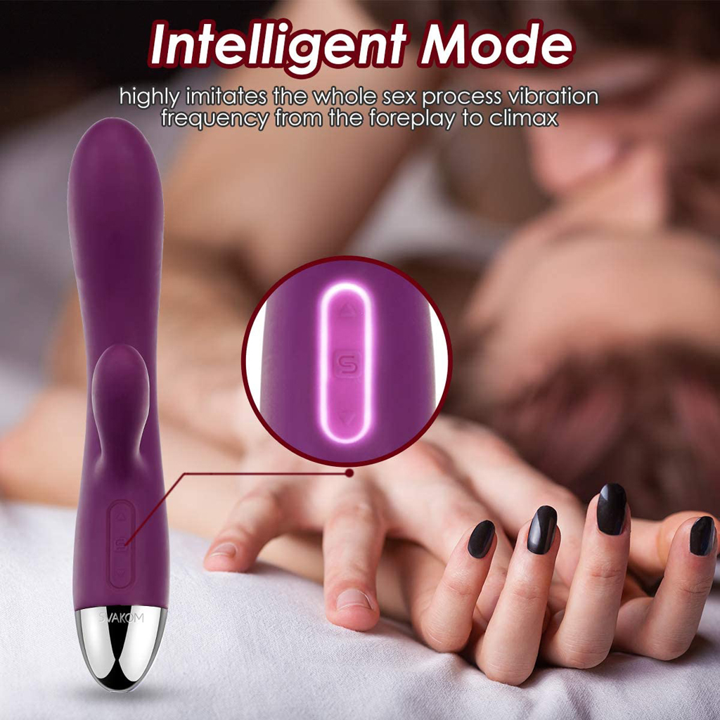 SVAKOM Alice máy massage tình dục nữ hai nhánh cao cấp