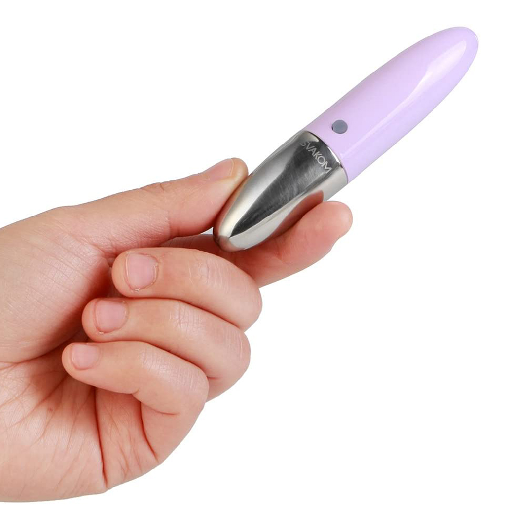 Máy rung điểm G Svakom Rebecca cao cấp ngụy trang son môi mini