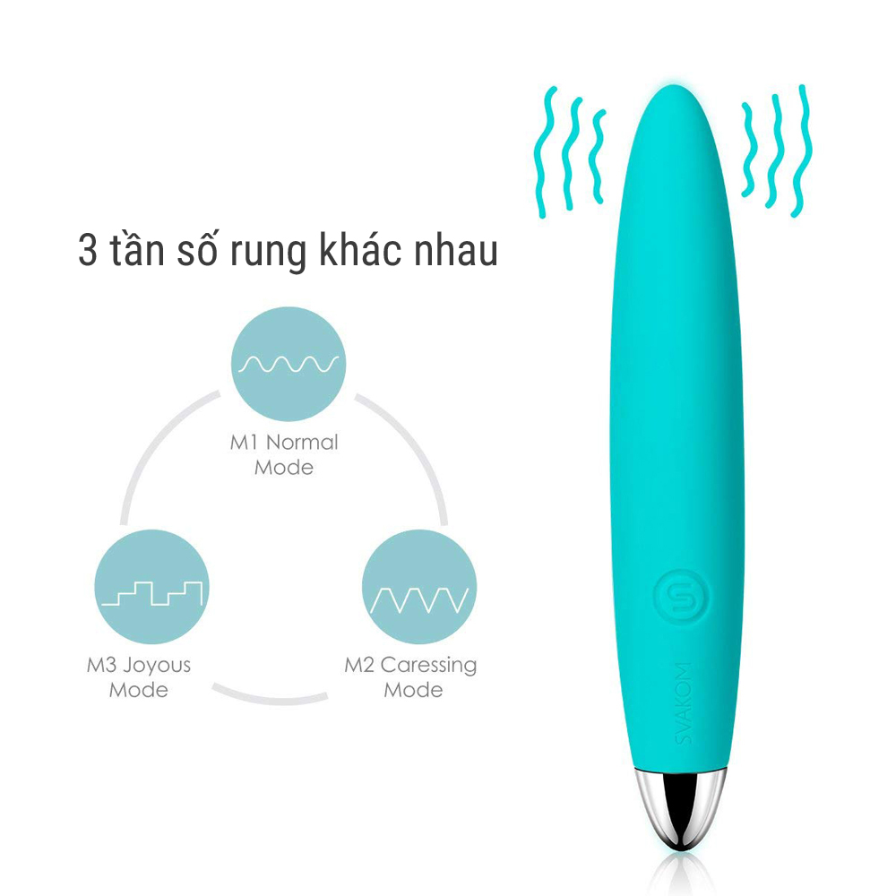 SVAKOM Daisy đồ chơi người lớn cao cấp rung đa năng kích thích